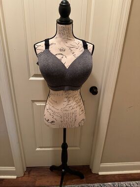 Cacique Charcoal Gray Seamless T-Shirt Bra